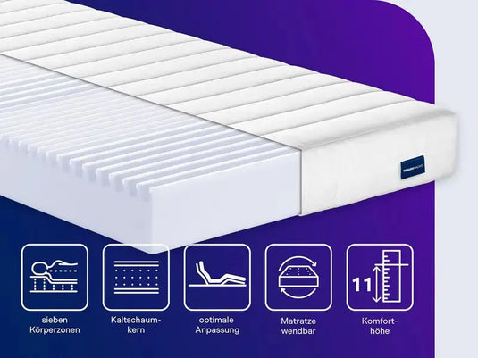 Ортопедичен топ матрак с комфортна пяна и Oeko-Tex серификат - My Store